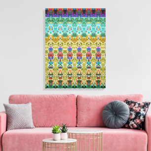 Diseño portugués Imprimir lienzo estirado