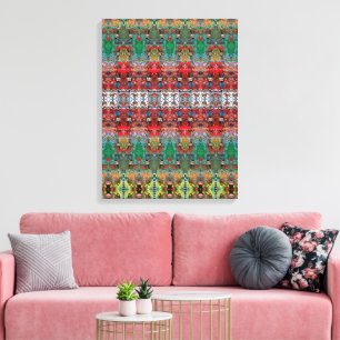 Diseño portugués Imprimir lienzo estirado