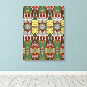 Diseño portugués Imprimir lienzo estirado