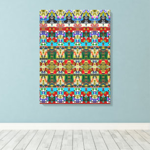 Diseño portugués Imprimir lienzo estirado