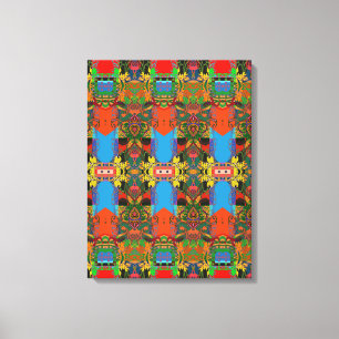 Diseño portugués Imprimir lienzo estirado