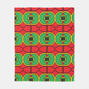 Diseño portugués manta de lana