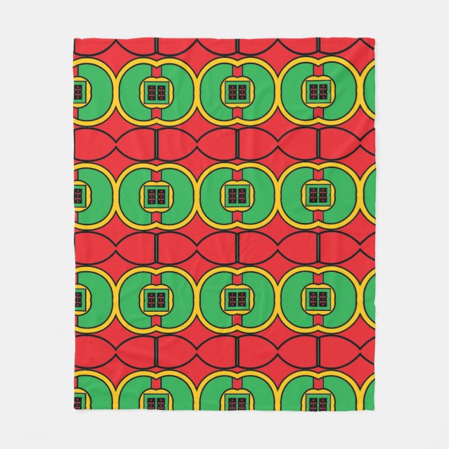 Diseño portugués manta de lana (Anverso)