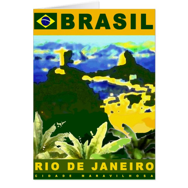 Diseño poster de Brasil (Frente)