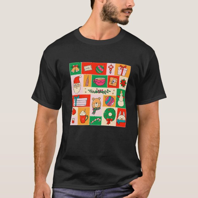 Diseño Premium de Camiseta con Estampado de Sello  (Anverso)