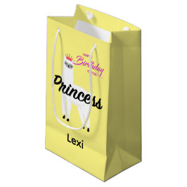 Diseño Princess Lama - Bolsa de regalo - Pequeña