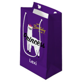 Diseño Princess Lama - Bolsa de regalo - Pequeña