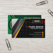 Diseño profesional de tarjetas de visita