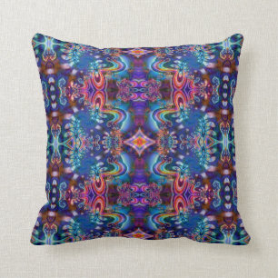 Diseño psicodélico R5K4A de la almohada del