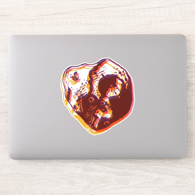 Diseño Psiquiátrico 1 Pegatina (Ordenador)