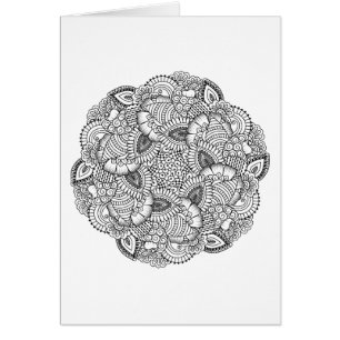 Diseño redondo del Doodle