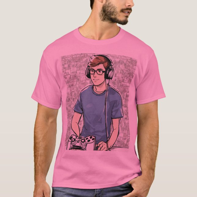 Diseño remoto de camiseta para juegos de Personali (Anverso)