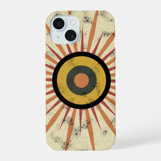 Diseño Retro Boho de Estallido Solar (Reverso )