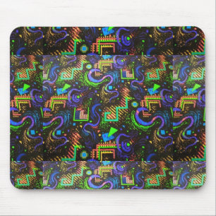 Diseño retro Mousepad de la alfombra de la arcada