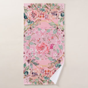 Diseño rosa floral, flor rosa