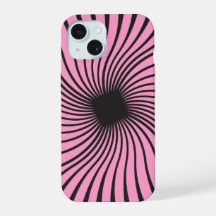 Diseño rosa y negro Kaleidoscope