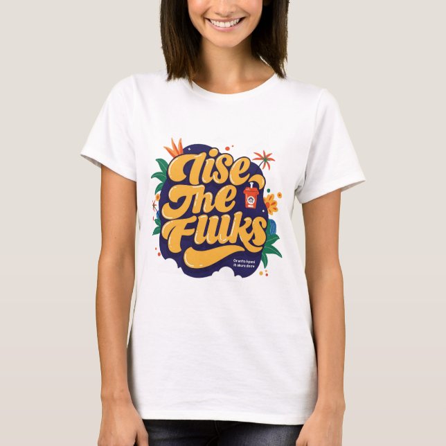 Diseño sacudido, no camiseta stirada (Anverso)