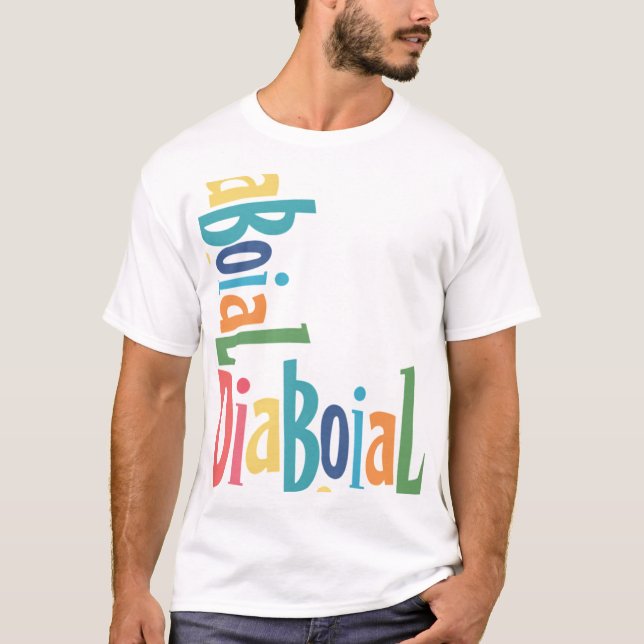 Diseño satánico de las camisetas básicas de los ho (Anverso)