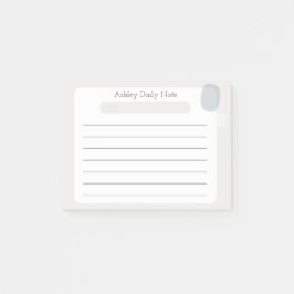 Diseño sencillo para notas rápidas