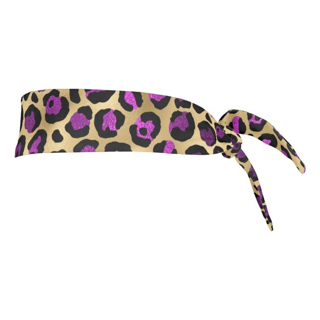 Diseño serie leopardo morado y dorado 4 (Girar 90)