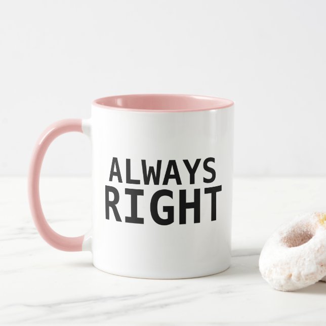DISEÑO SIEMPRE CORRECTO DE LA TAZA (Con donut)