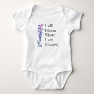 Diseño suculento de la camisa de la floración