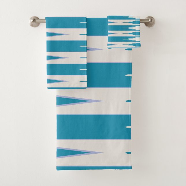 Diseño Suroeste 1 toallas de baño (In situ)