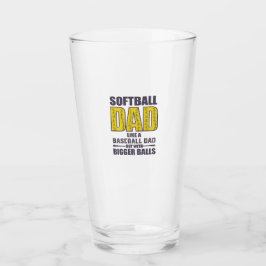 Diseño SVG de camiseta divertida, Papá de sóftbol 