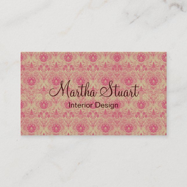 Diseño ~ Tarjeta de presentación (Anverso)