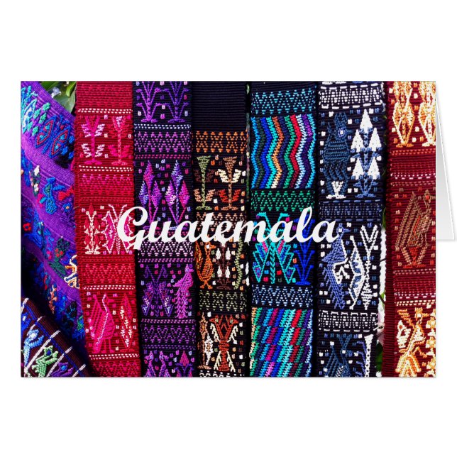 Diseño textil guatemalteco. (Anverso (Horizontal))