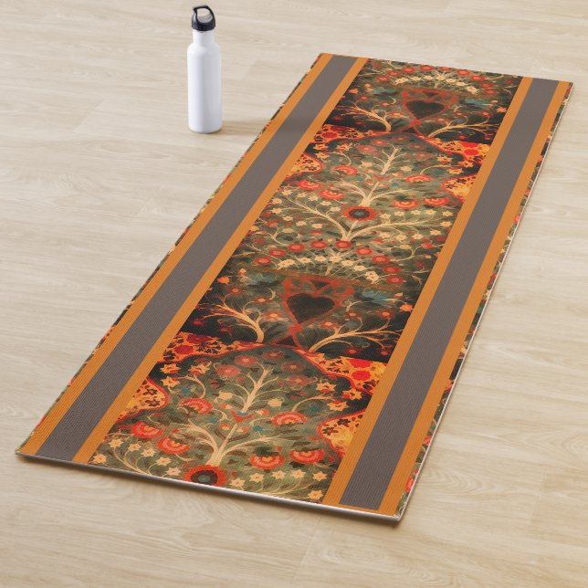 Diseño textil indio antiguo Yoga Mat (In situ)
