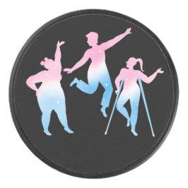 diseño trans deshabilitado en disco de hockey