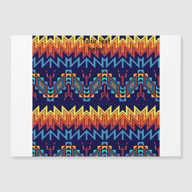 Diseño tribal abstracto (Anverso)