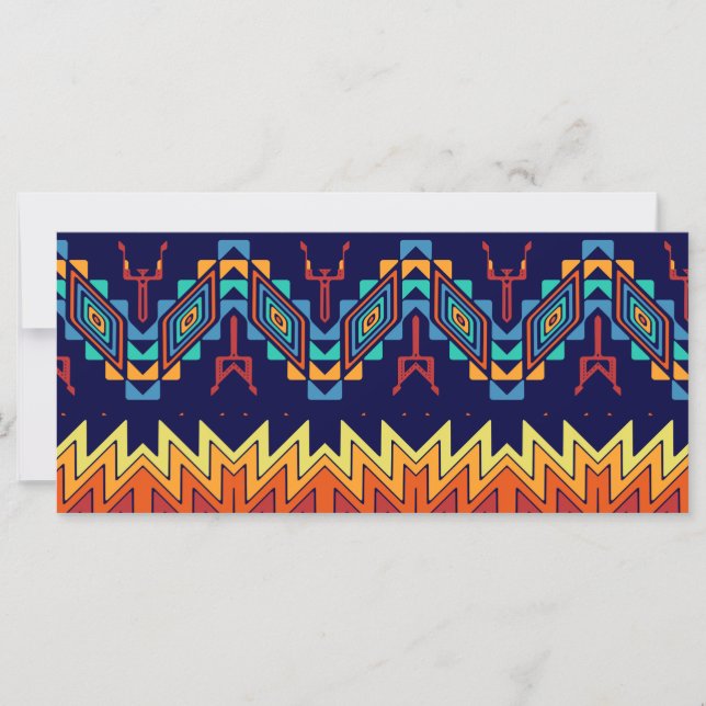 Diseño tribal abstracto (Anverso)