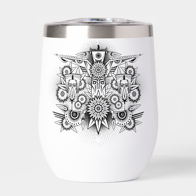 Diseño tribal artístico (Frente)