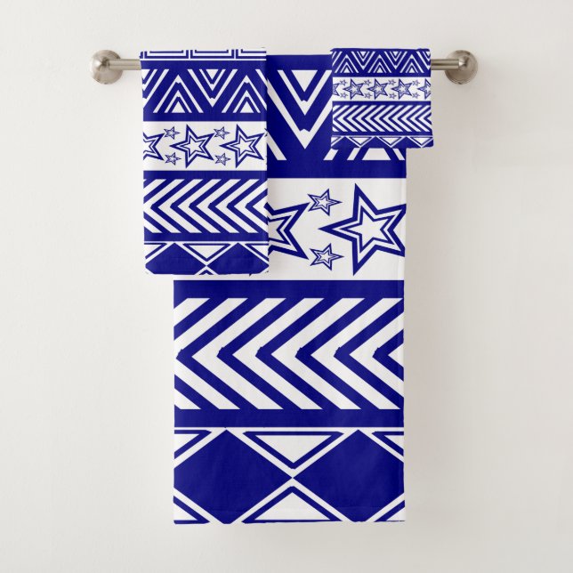 Diseño Tribal Azul (In situ)
