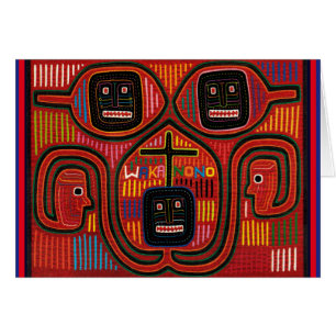 Diseño tribal de Cuna