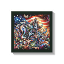 Diseño único Arte de lienzo