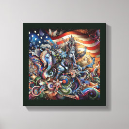 Diseño único Arte de lienzo