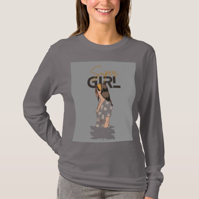 diseño único de camiseta para mujeres princesas (Anverso)