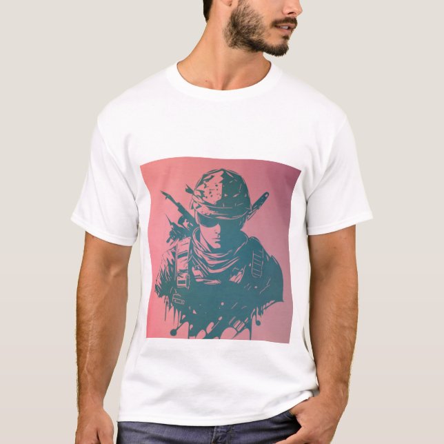 Diseño único de camisetas de ropa (Anverso)
