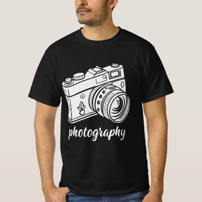 Diseño único de camisetas fotográficas (Anverso)