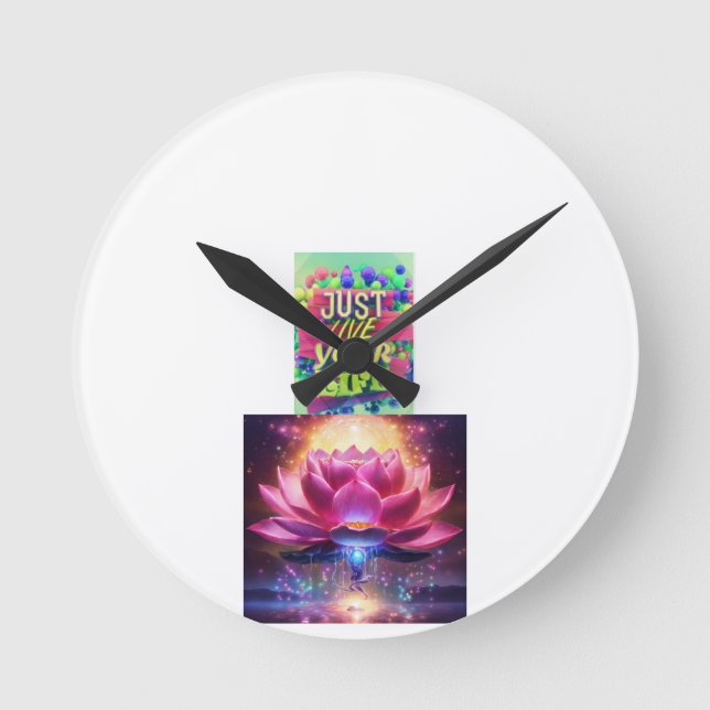 Diseño único de reloj de pared (Anverso)