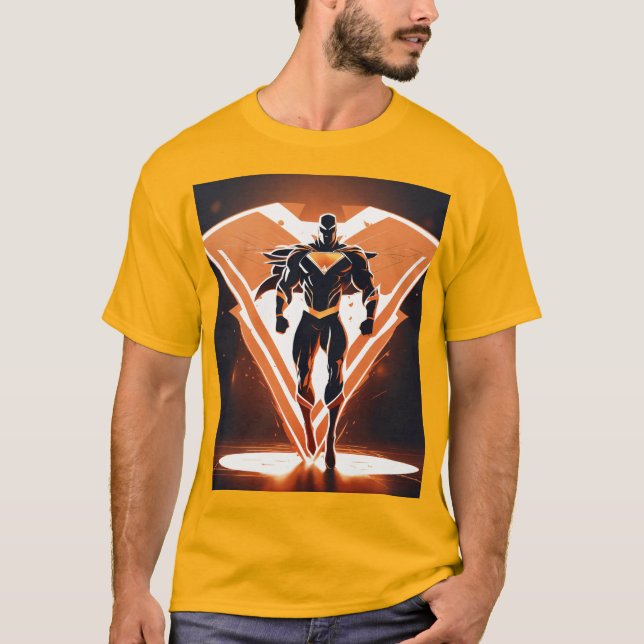 Diseño único para camisetas masculinas (Anverso)