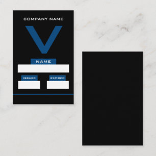 Diseño V, Tarjetas de visita