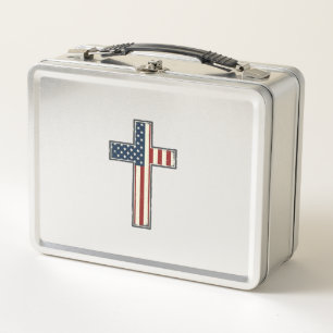 Diseño vectorial de cruz patriótica angustiado_1