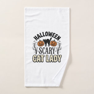 Diseño vectorial vintage de señora gato espantosa
