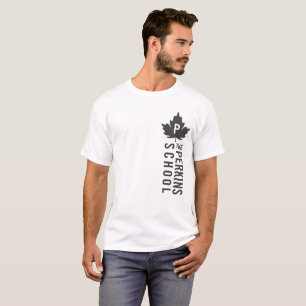 Diseño vertical de la camisa para hombre
