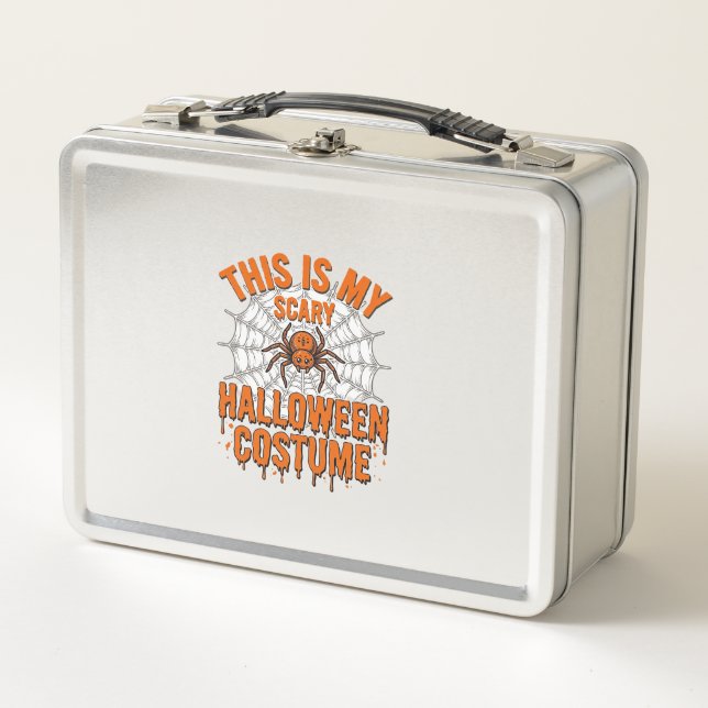 Diseño Vintage Telaraña de Disfraz de Halloween Es (Anverso)