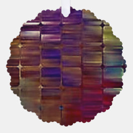 Diseño y arte de la tarjeta de ornamento de papel